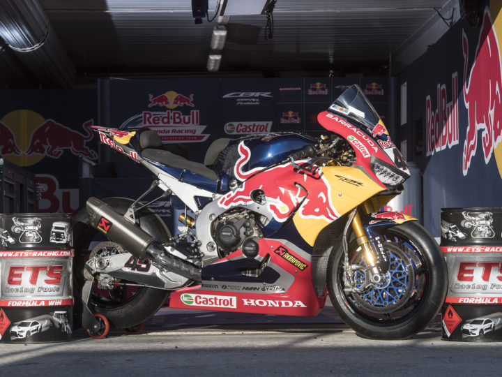 HCS Group Rennkraftstoffmarke setzt Partnerschaft mit dem Red Bull Honda World Superbike Team fort